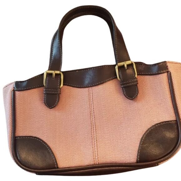 Vinyl Pink Vintage Handbag - Picture 1 of 7